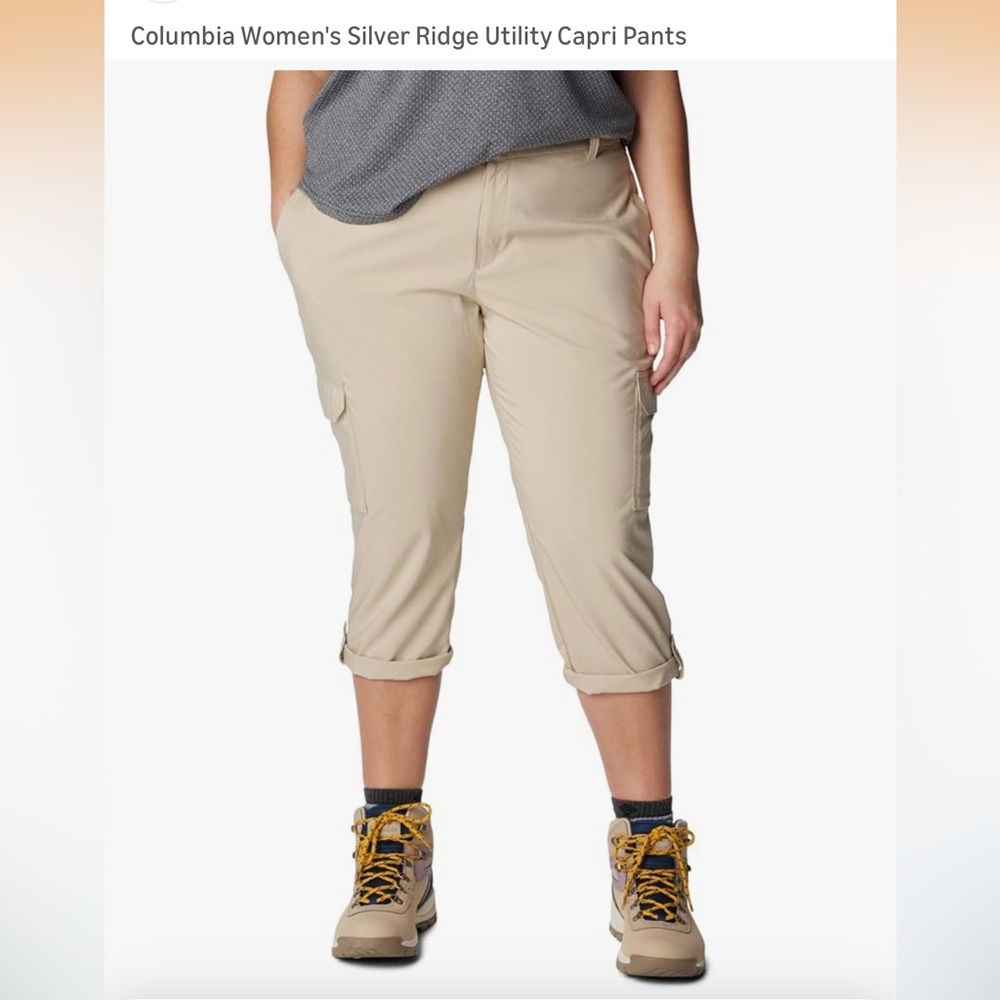 Columbia Women's Khaki Beige Capri Pants